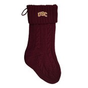USC Trojans Cardinal Arch Knit Stocking